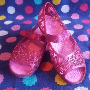 Little girls size 13 crocs